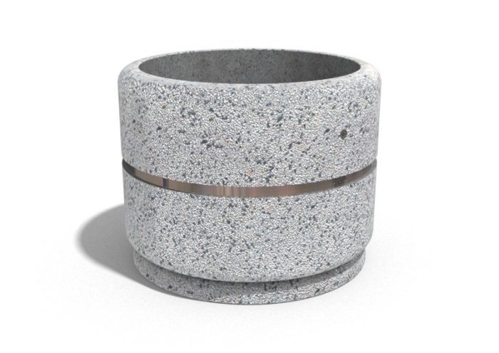 Encho - Кръгли бетонни кашпи