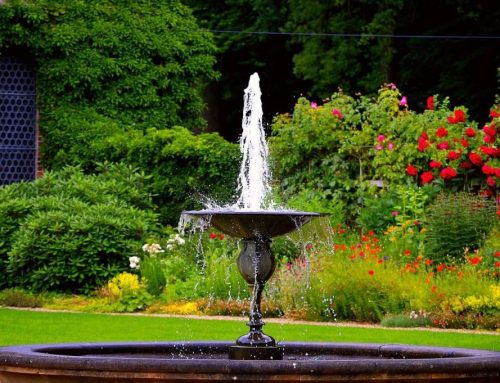 Decorative fountains for the garden